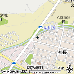 静岡県袋井市神長25周辺の地図