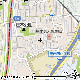 アミーユ豊中庄本町周辺の地図