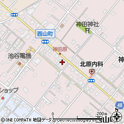 静岡県浜松市中央区西山町2270周辺の地図