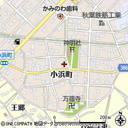 愛知県豊橋市小浜町56周辺の地図