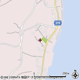 静岡県浜松市中央区白洲町2076周辺の地図