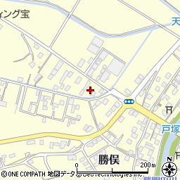 静岡県牧之原市勝俣1618周辺の地図