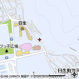 岡山県備前市日生町寒河380周辺の地図