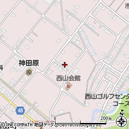 静岡県浜松市中央区西山町2056周辺の地図