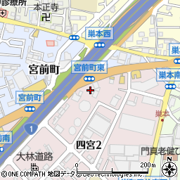 小松物産大阪支店周辺の地図