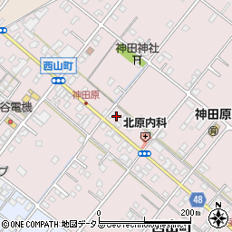 静岡県浜松市中央区西山町2206周辺の地図