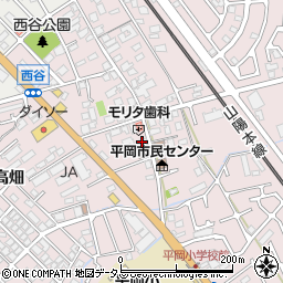 兵庫県加古川市平岡町西谷141周辺の地図