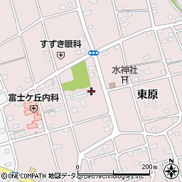 静岡県磐田市東原143周辺の地図