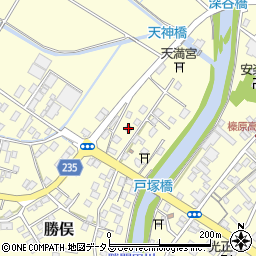 静岡県牧之原市勝俣1741周辺の地図