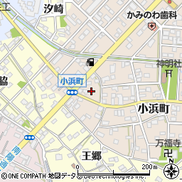 愛知県豊橋市小浜町39周辺の地図