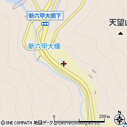 兵庫県神戸市灘区水車新田滝ノ上周辺の地図