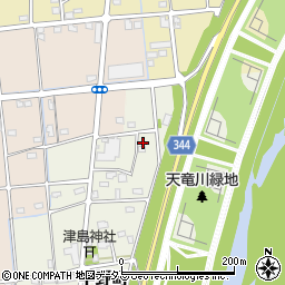 静岡県浜松市中央区中野町3009周辺の地図