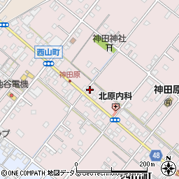 静岡県浜松市中央区西山町2203周辺の地図