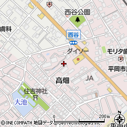 兵庫県加古川市平岡町西谷193周辺の地図
