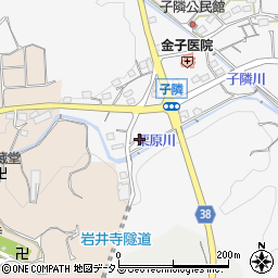 静岡県掛川市子隣206周辺の地図