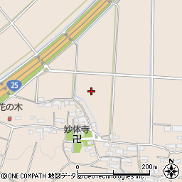 三重県伊賀市大内周辺の地図