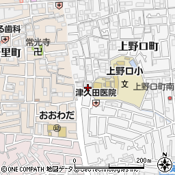 大阪府門真市上野口町30周辺の地図
