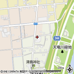 静岡県浜松市中央区中野町3017周辺の地図