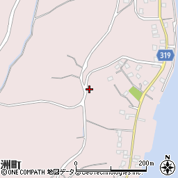 静岡県浜松市中央区白洲町2137周辺の地図