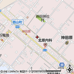 静岡県浜松市中央区西山町2204周辺の地図