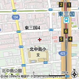 マ・メゾン新大阪周辺の地図
