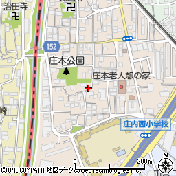大阪府豊中市庄本町3丁目周辺の地図