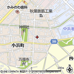 愛知県豊橋市小浜町135-1周辺の地図
