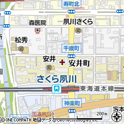 フォレステージュ夙川周辺の地図