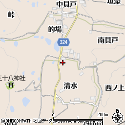 京都府木津川市加茂町観音寺清水58周辺の地図