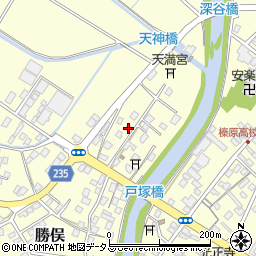 静岡県牧之原市勝俣1742周辺の地図