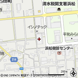 引越センター　浜松周辺の地図