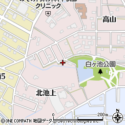 愛知県豊橋市飯村町高山33-2周辺の地図