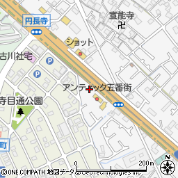 ラーメン2国 加古川店周辺の地図