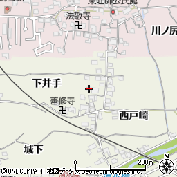 京都府木津川市相楽下井手周辺の地図