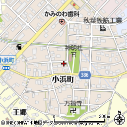 愛知県豊橋市小浜町55周辺の地図