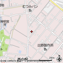 静岡県浜松市中央区西山町106周辺の地図