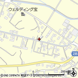 静岡県牧之原市勝俣1605周辺の地図