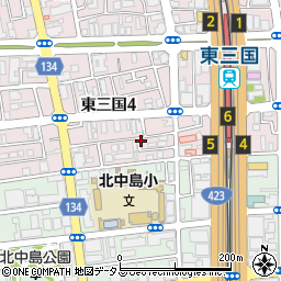 東本パンション周辺の地図