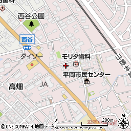 兵庫県加古川市平岡町西谷147周辺の地図