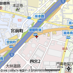 株式会社ビッグモーター　門真店周辺の地図