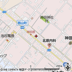 静岡県浜松市中央区西山町2202周辺の地図