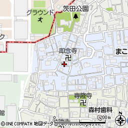 大阪府門真市小路町24周辺の地図