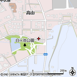 愛知県豊橋市飯村町高山50周辺の地図