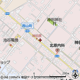 静岡県浜松市中央区西山町2199周辺の地図