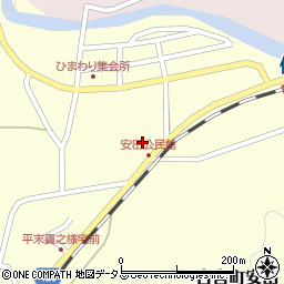 広島県三次市吉舎町安田1721周辺の地図