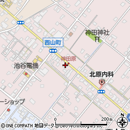 静岡県浜松市中央区西山町2276周辺の地図