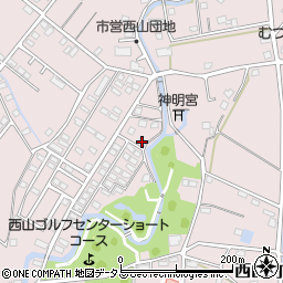 静岡県浜松市中央区西山町820周辺の地図