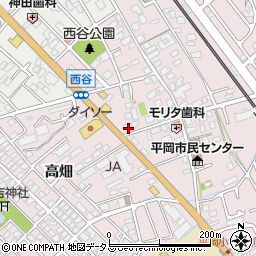 兵庫県加古川市平岡町西谷200-4周辺の地図