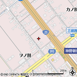 愛知県豊橋市神野新田町ワノ割35周辺の地図