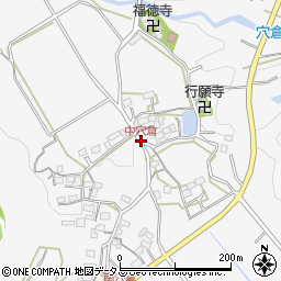 中穴倉周辺の地図